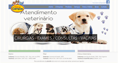 Desktop Screenshot of petshopcampos.com.br